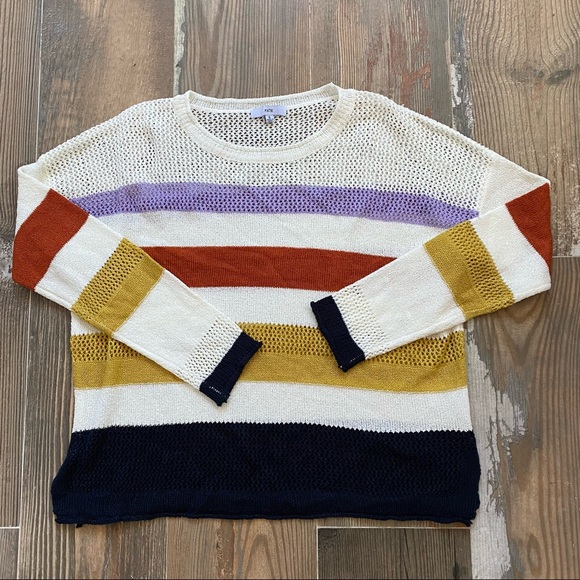 EVEREVE Mesh Mix Sweater - Picture 3 of 5